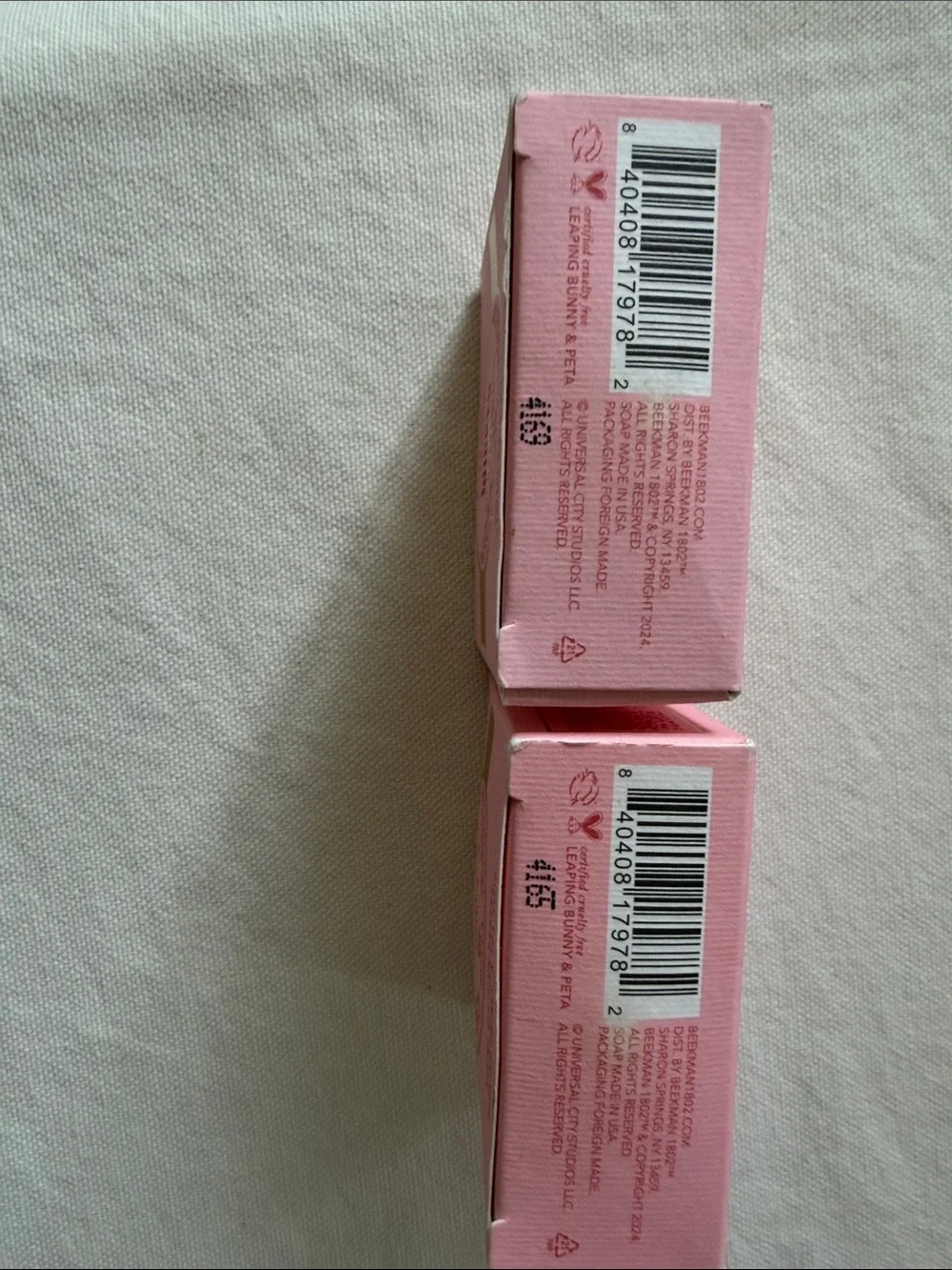 Beekman 1802 Wicked Pink Perfection Goat Milk Soap Bundle (2) Glinda